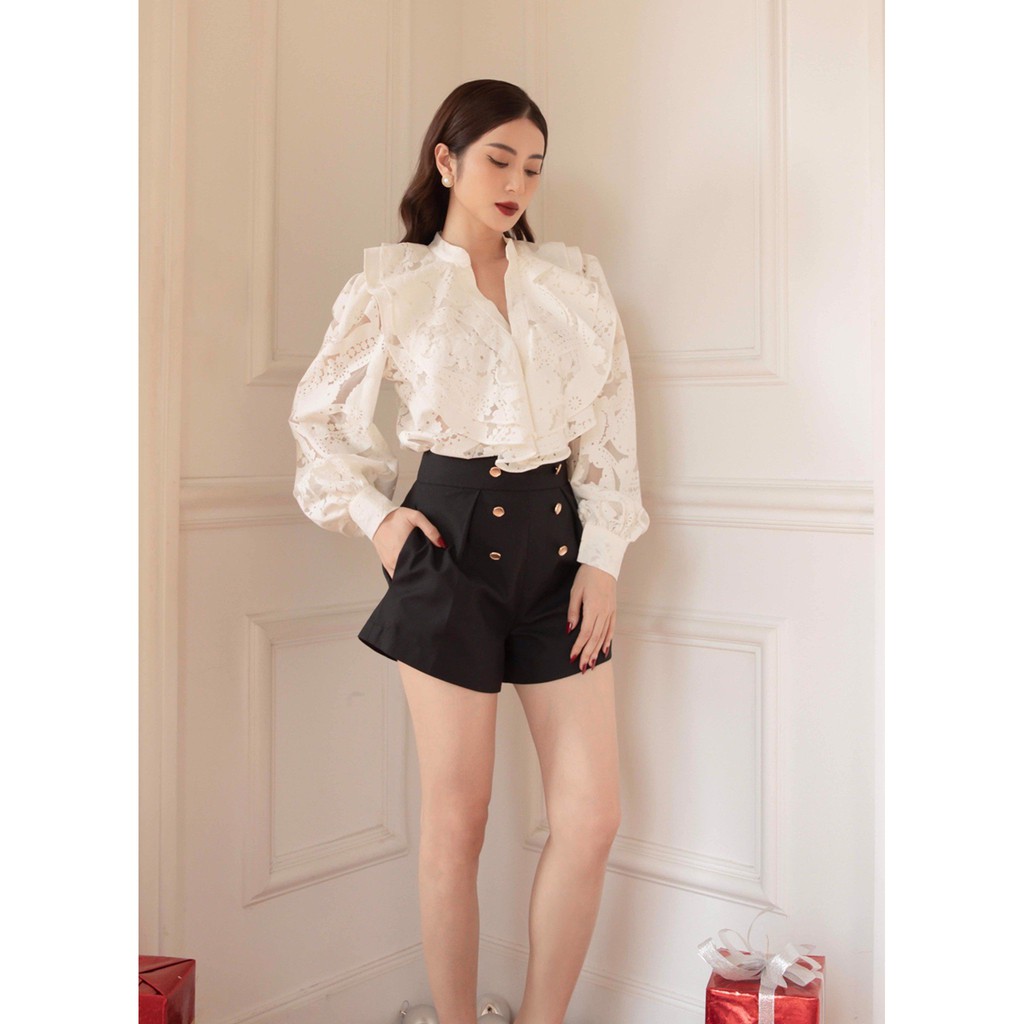 DOTTIE PREMIUM - Quần Limited Short With Button Q0052