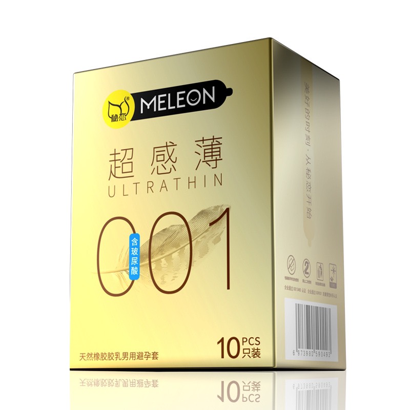 Bao Cao Su Siêu Mỏng 001 - Hộp 10 Cái