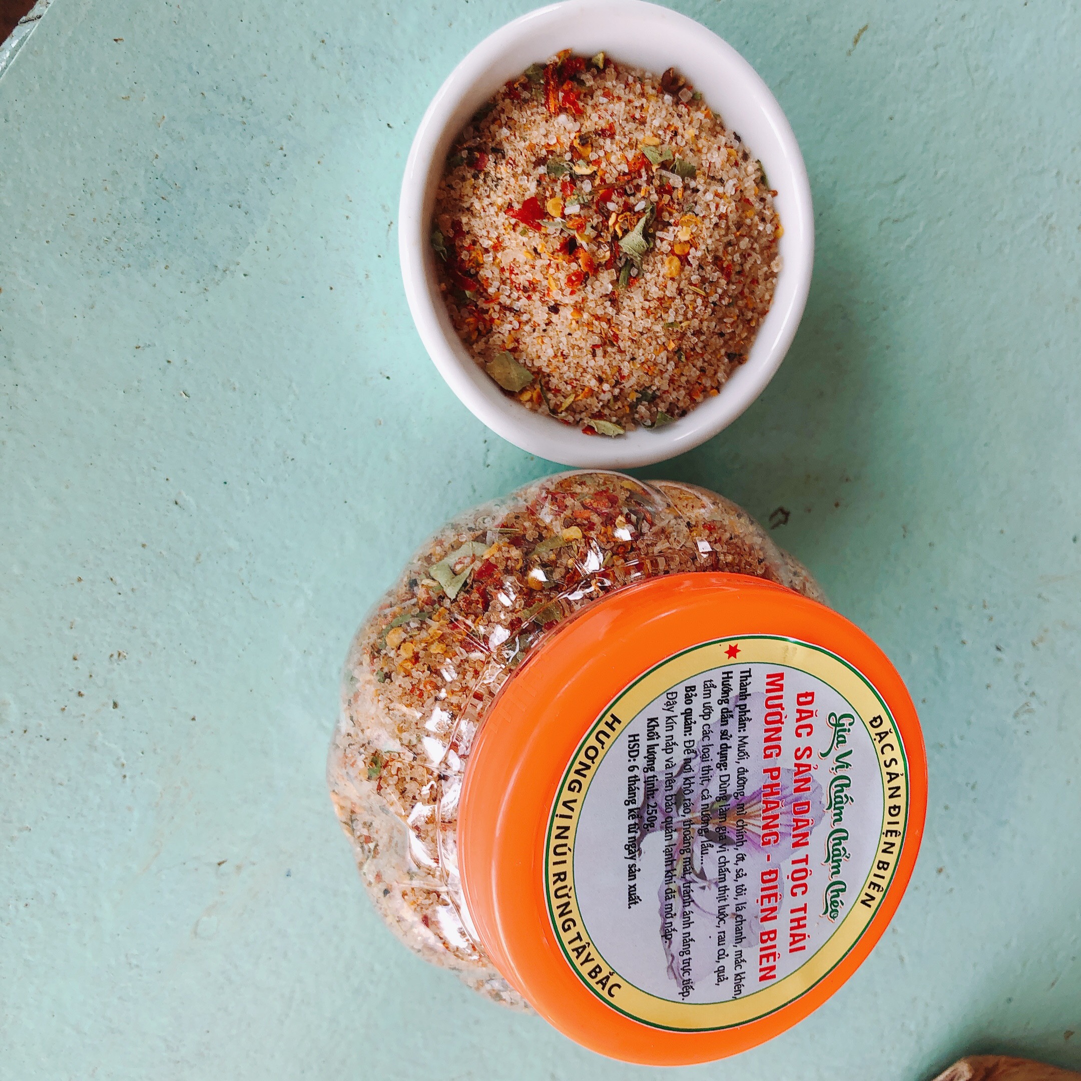 Muối Chẳm Chéo Tây Bắc hủ 250g