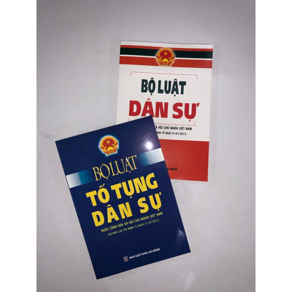 Sách bộ luật dân sự + bộ luật tố tụng dân sự