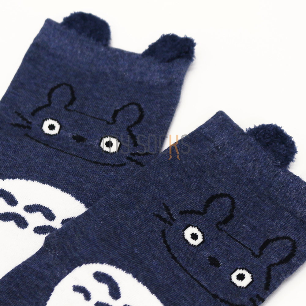 Vớ nữ cotton hình tororo cao cổ