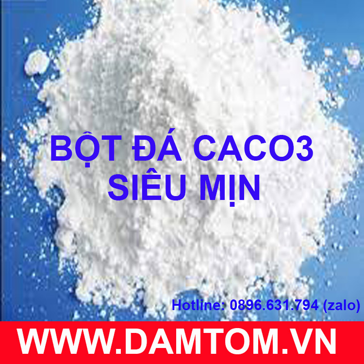 PHÂN CACO3 , Canxi Cabonat - Bột đá CaCO3 TÚI 5KG