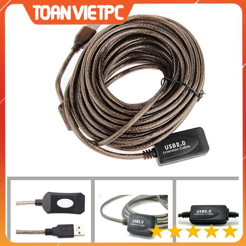 Cáp nối dài usb 10m giá rẻ có chíp