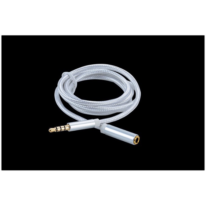 Cáp nối dài audio 3.5 - loại đẹp, dây bọc dù chống đứt - jack8913
