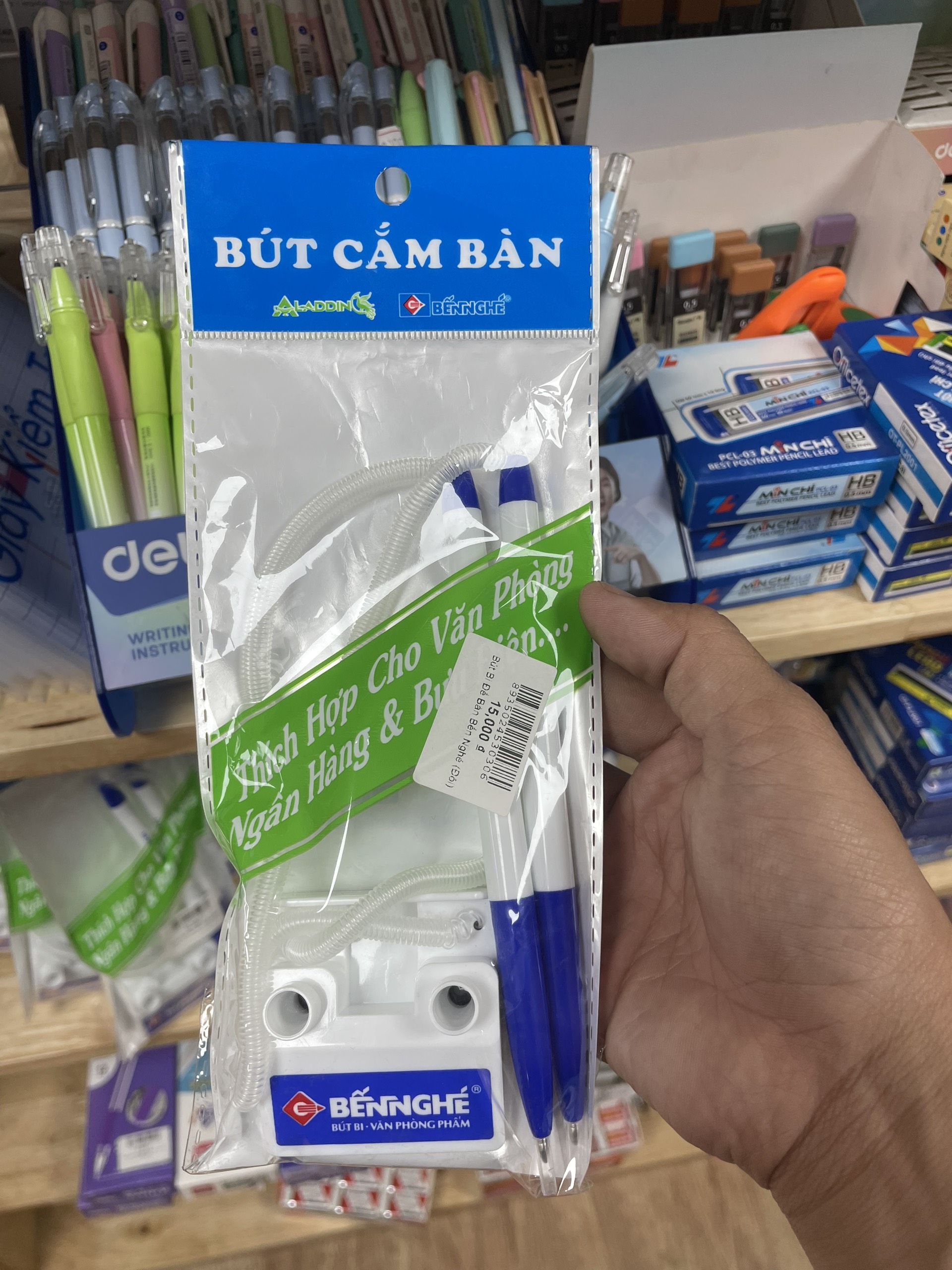 Bút bi cắm bàn đôi bến nghé sp-01
