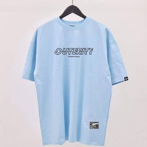 Áo thun Oversize Basic OUTERITY SS2 - Áo thun nam nữ chất thun cotton dày dặn