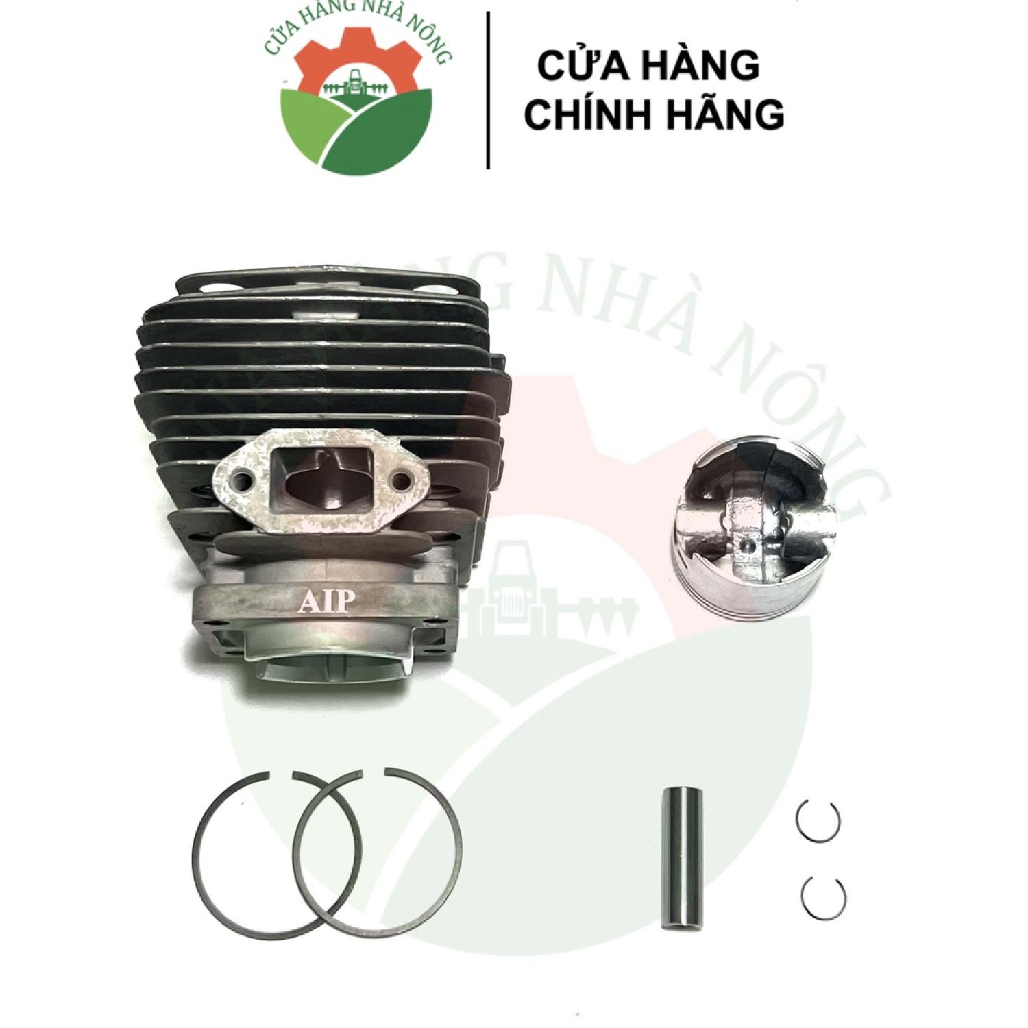 Bộ nòng piston bạc ắc aip máy cắt cỏ husqvarna 143