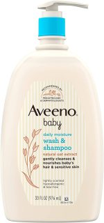 Sữa tắm gội cho bé Aveeno Baby 976ml thumbnail