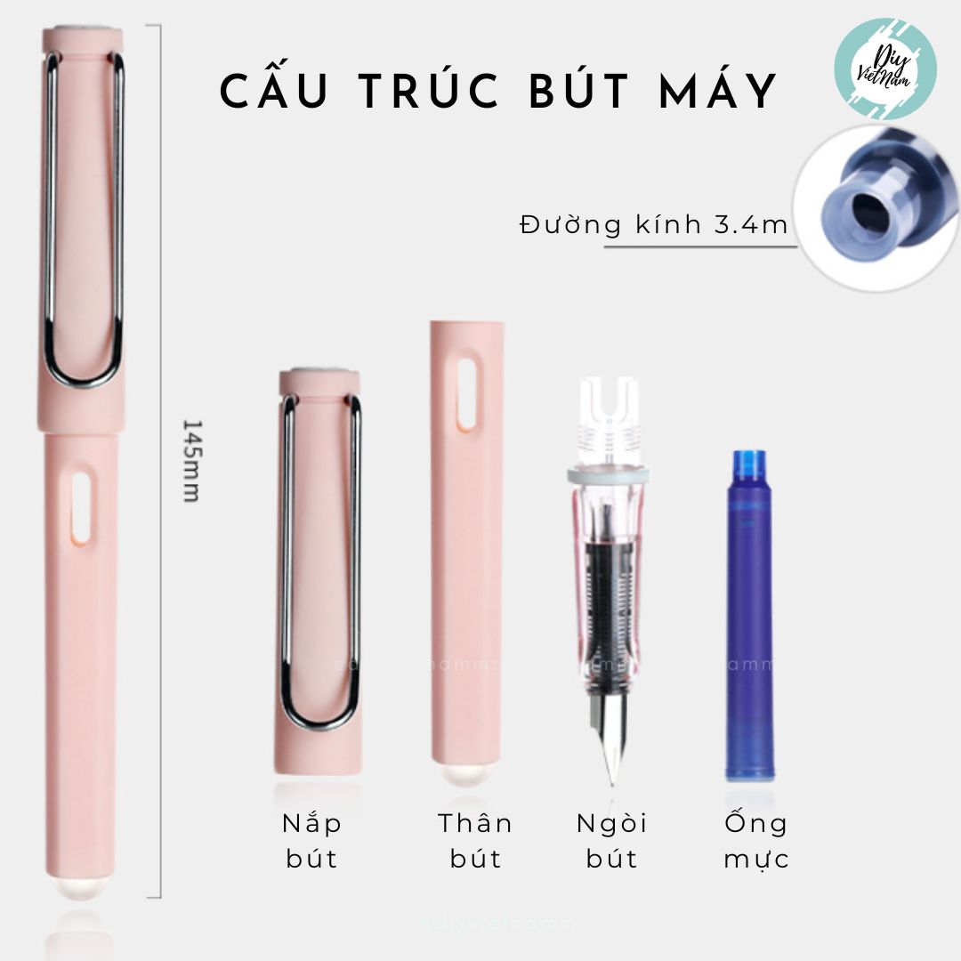 [HCM]BÚT MÁY THAY MỰC BẰNG ỐNG