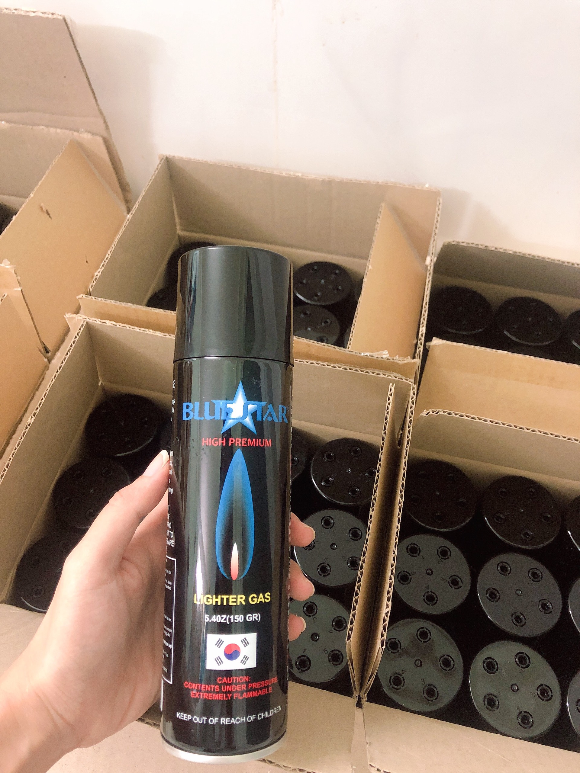 150g Korean BluStar lighter gas pump with 5 heads convenient pump