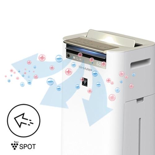 Máy lọc không khí và tạo ẩm Sharp KC-G60EV-W