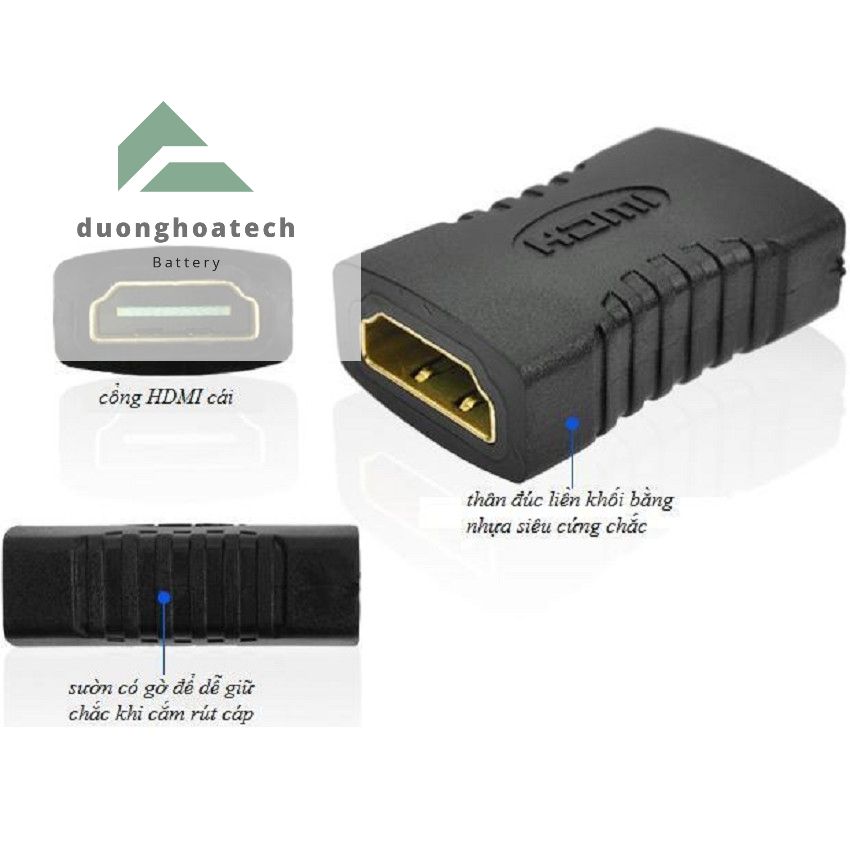 Đầu Nối Dài HDMI 2 Đầu Cái (Female to Female)