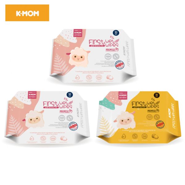 Khăn Ướt K – Mom Hàn Quốc (30 Miếng)