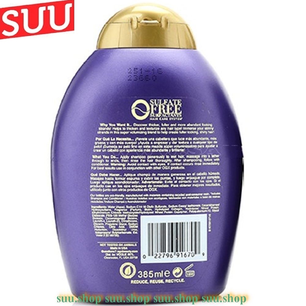 Dầu Gội 385ml Biotin & Collagen Ogx