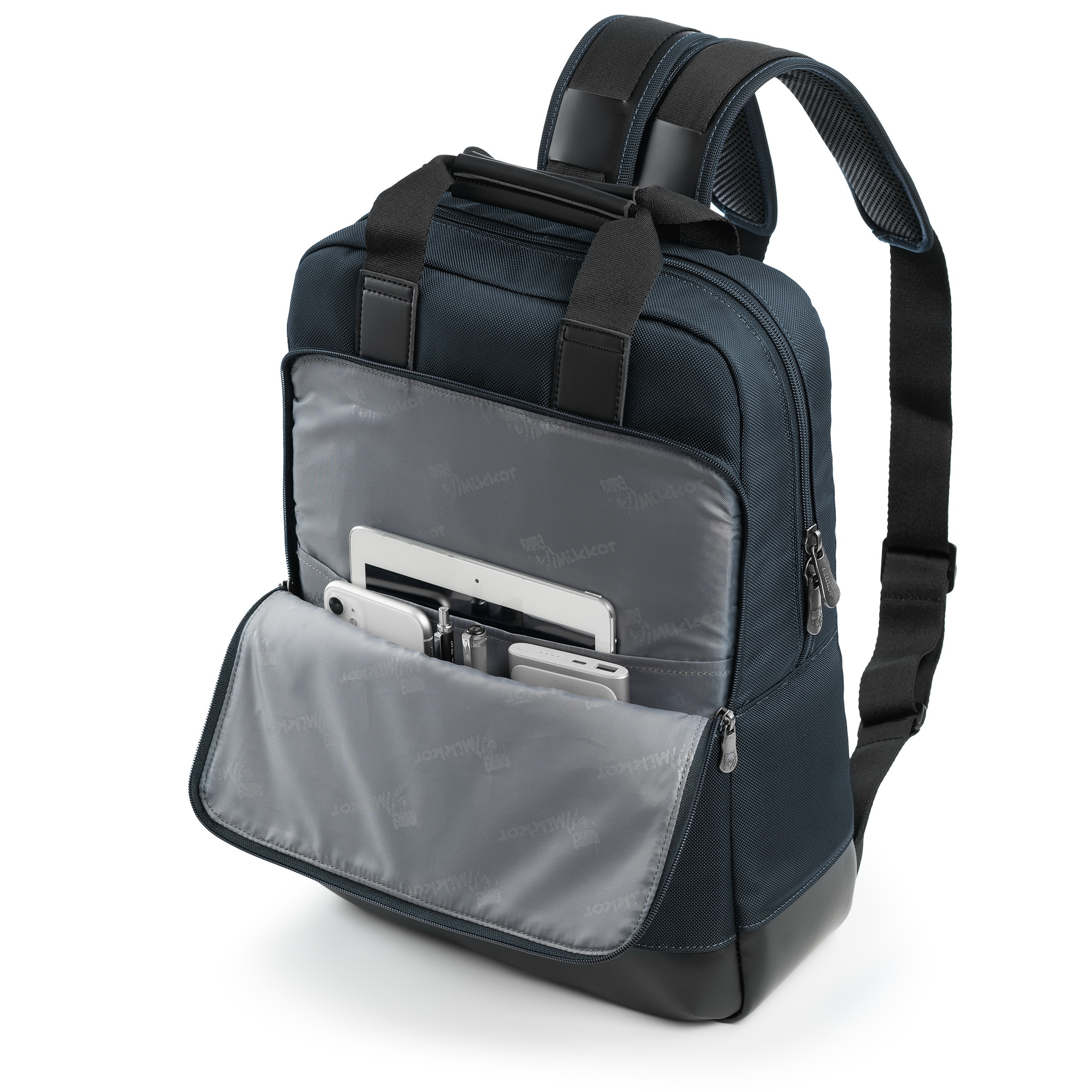 Balo Laptop Mikkor The Willis (Navy)