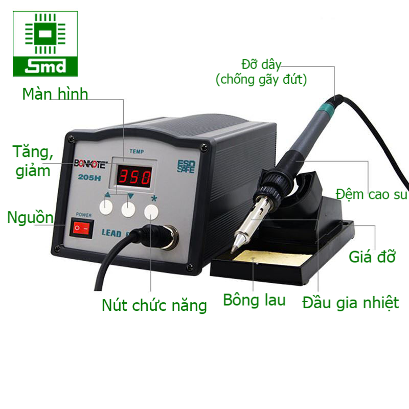Trạm hàn tần số cao 90W 203H