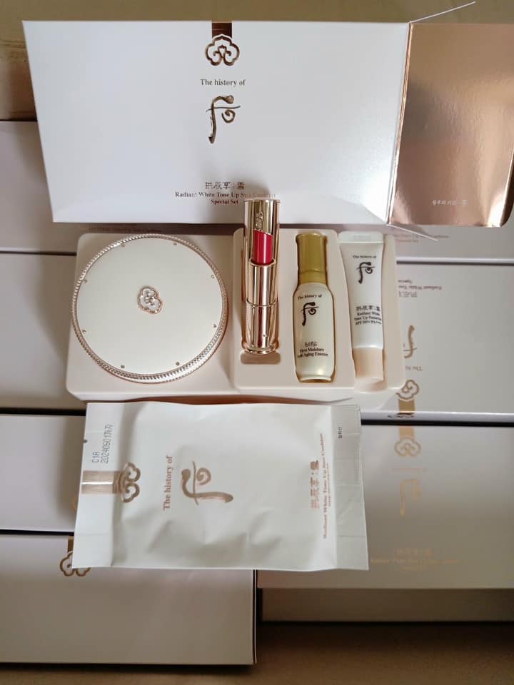 SET PHẤN CHỐNG NẮNG TRANG ĐIỂM WHOO MỚI