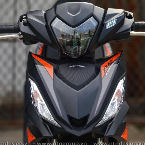Tem Rời Honda Winner V1 Dán Xe Đen Cam