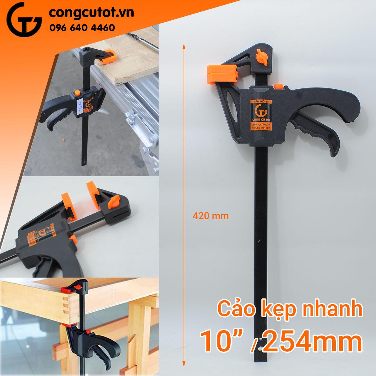 Cảo kẹp nhanh đọ mở 255mm 10inch