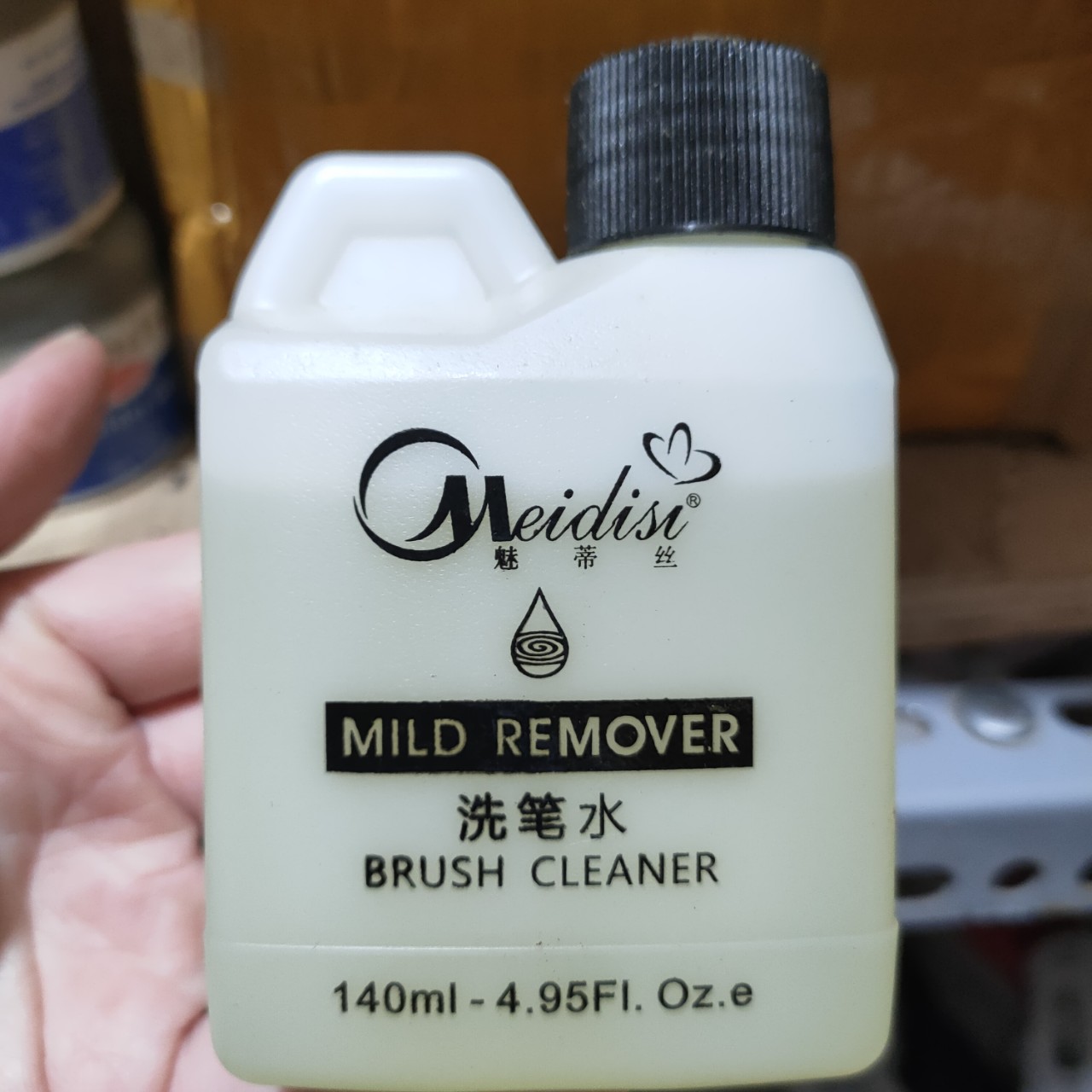 Nước Lau Gel, Nước Phá Gel, Nước Rửa Bút Rửa Cọ Hiệu Meidiss 140Ml