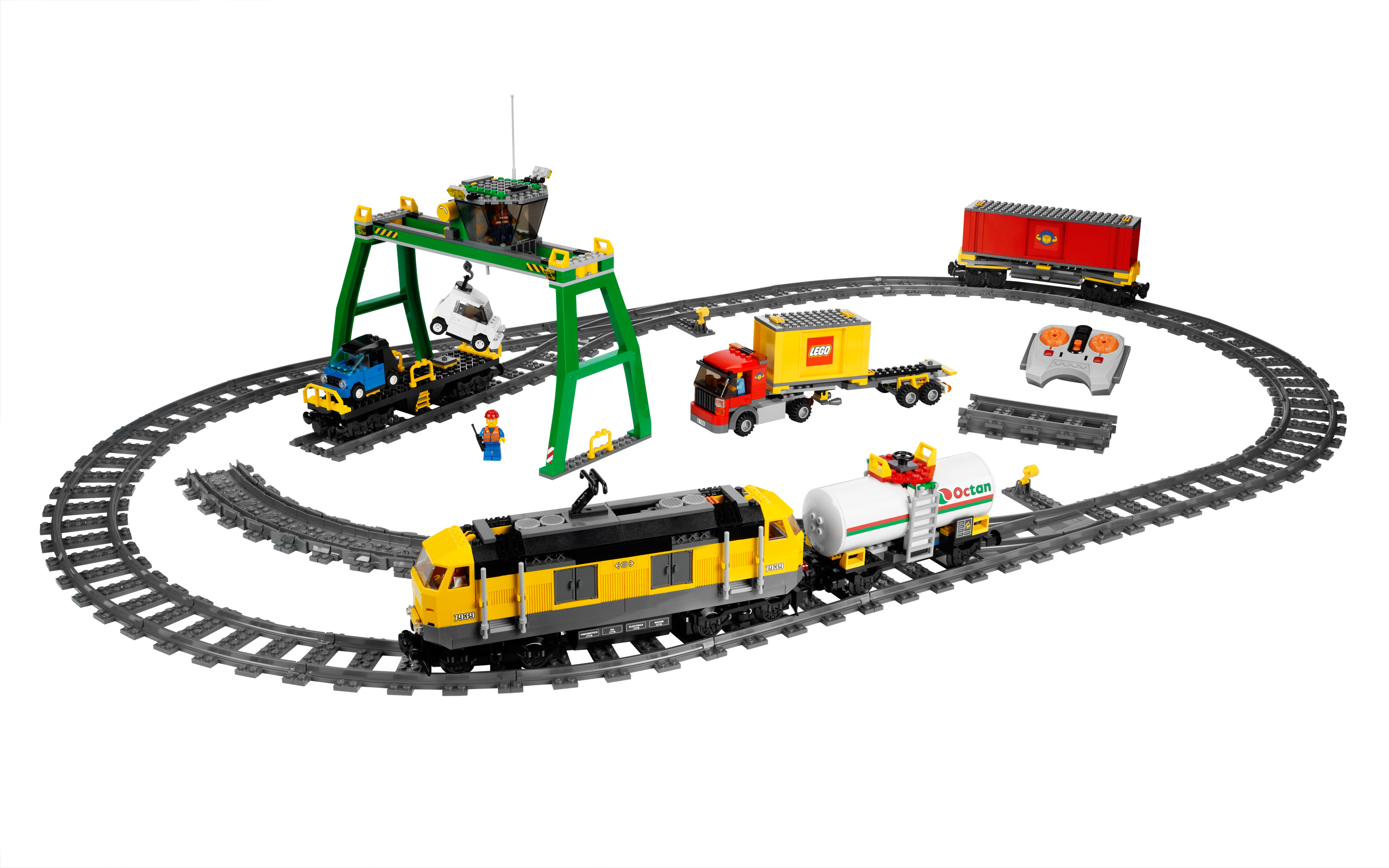 [HAPPY BRICKS] LEGO  CITY - 7939 - TÀU CHỞ HÀNG - CARGO TRAIN