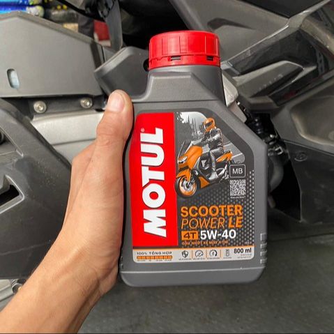 Nhớt Xe Máy Motul Scooter Power 5w40