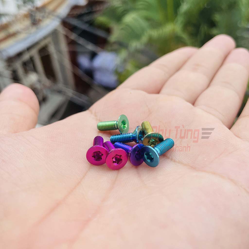 [HCM]ỐC Nắp Dầu Titan GR5 4li12 Dù Âm-PTTT