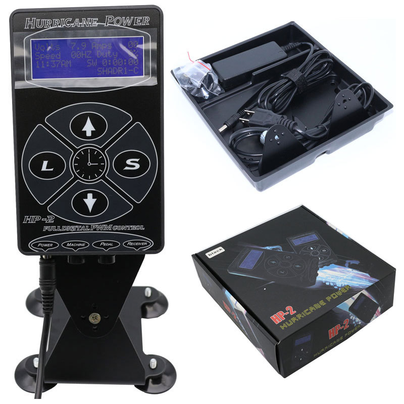 Nguồn máy xăm cao cấp HP02 - Nguồn máy xăm chuyên Tattoo Thẩm Mỹ.