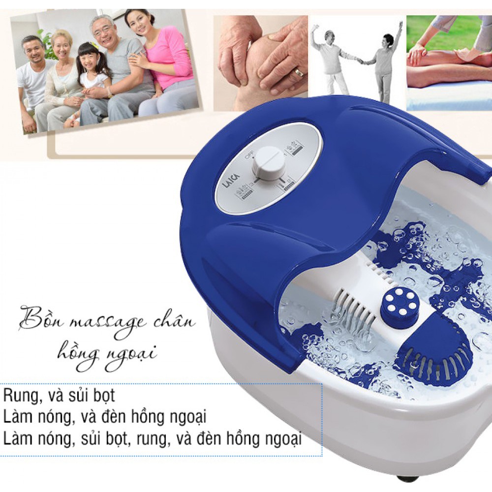 Bồn ngâm chân massage Laica PC1301