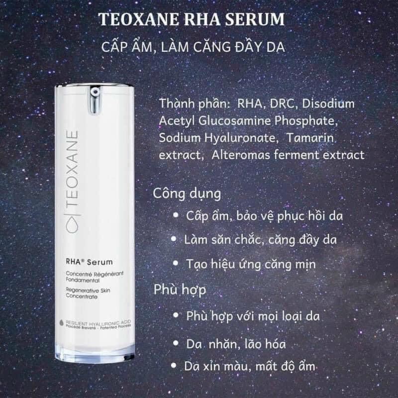 [FreeshipMAX] Serum RHA Teoxane dưỡng ẩm và trẻ hoá da