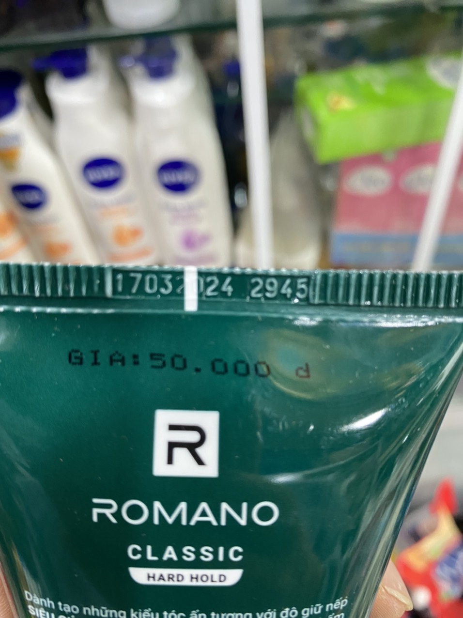Gel vuốt tóc Romano Classic giữ nếp siêu cứng 150g