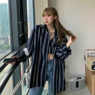 Set Áo Sọc Đi Biển Cực Sang Chảnh