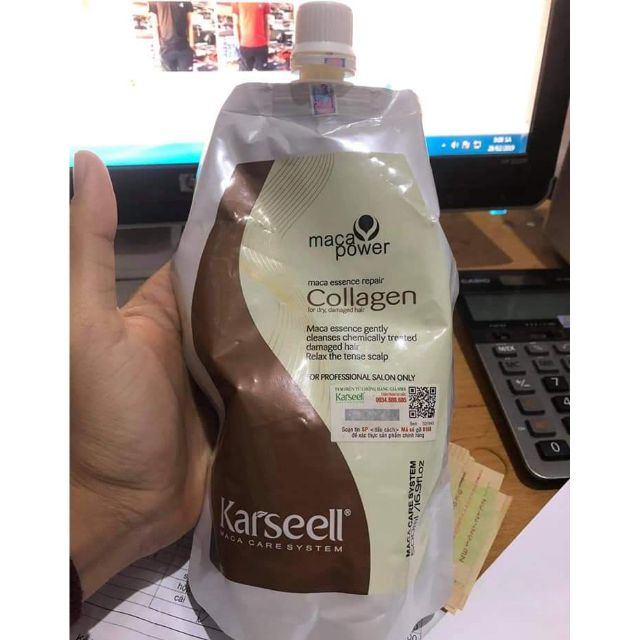 Ủ tóc Colagen giúp phục hồi tóc