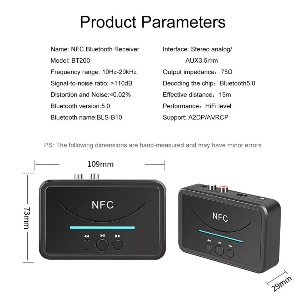 Thiết bị thu Bluetooth cao cấp - Biến mọi loa, amply thường thành bluetooth