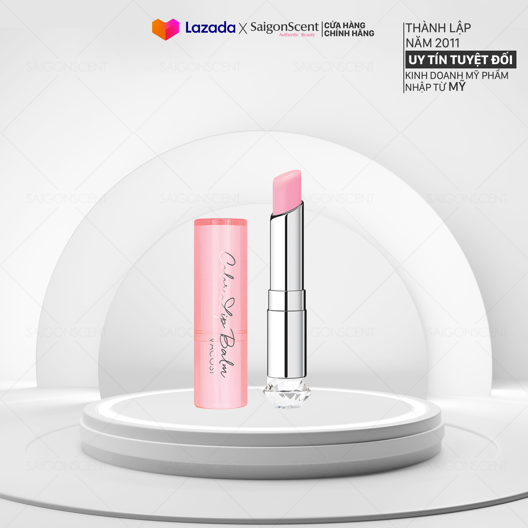 Son dưỡng có màu Vacosi Lip Balm