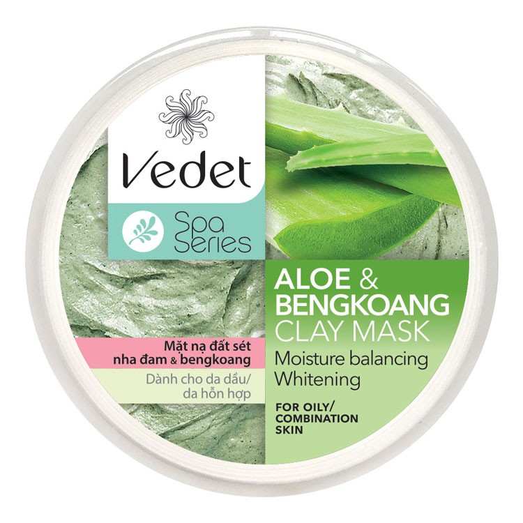 Mặt Nạ Đất Sét Nha Đam Vedette 140Gr