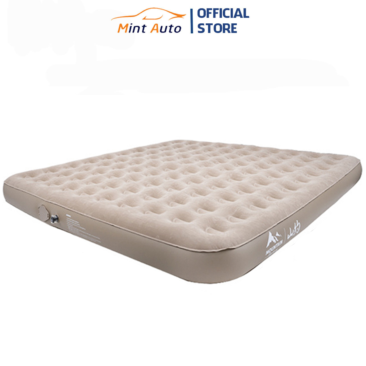 Mountain M-100 air cushion smart self pump for home or camping use thick and strong with pillow and electric pump
