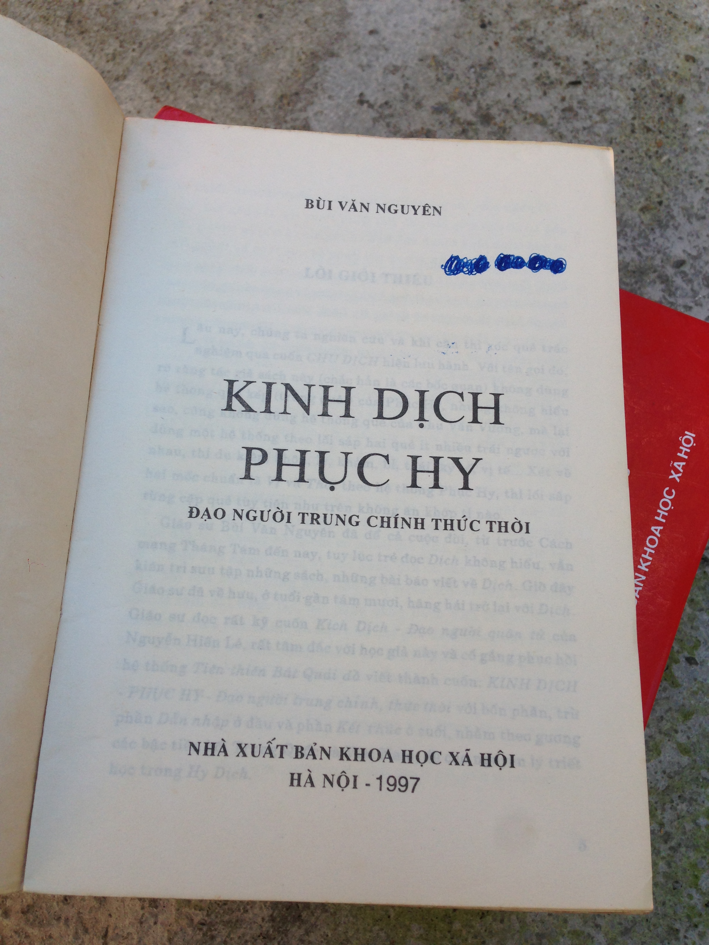 Sách Kinh Dịch Phục Hy