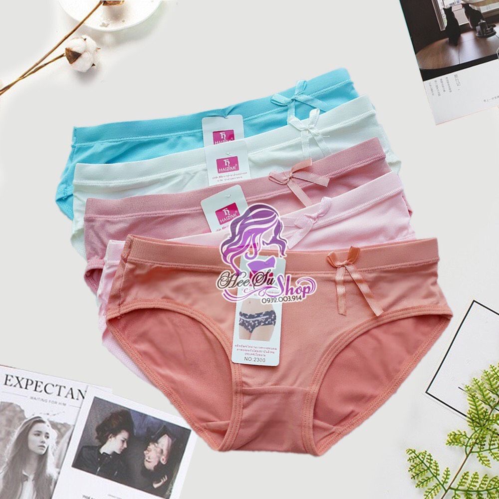 [HCM]combo 10quan thun cotton.Quần chíp cotton