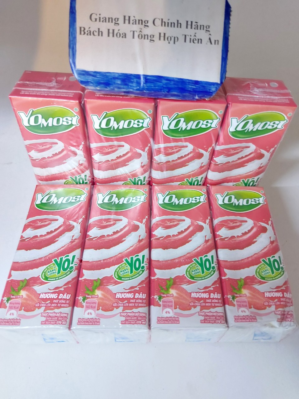 Combo 2 Lốc  sữa chua uống  YoMost 8 x 170ml