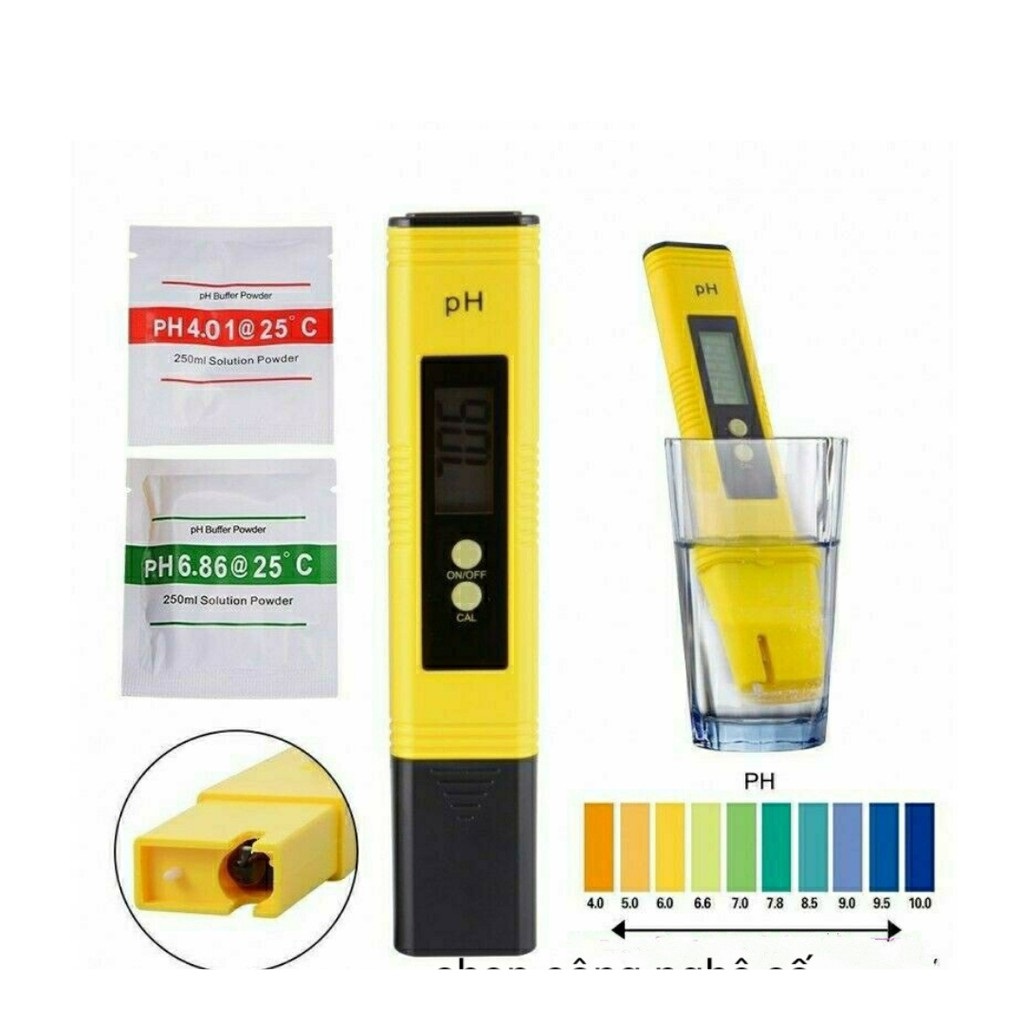 Bút Test pH - Bút Đo pH Nước Hồ Cá Bể Cá Thuỷ Sinh Cao Cấp