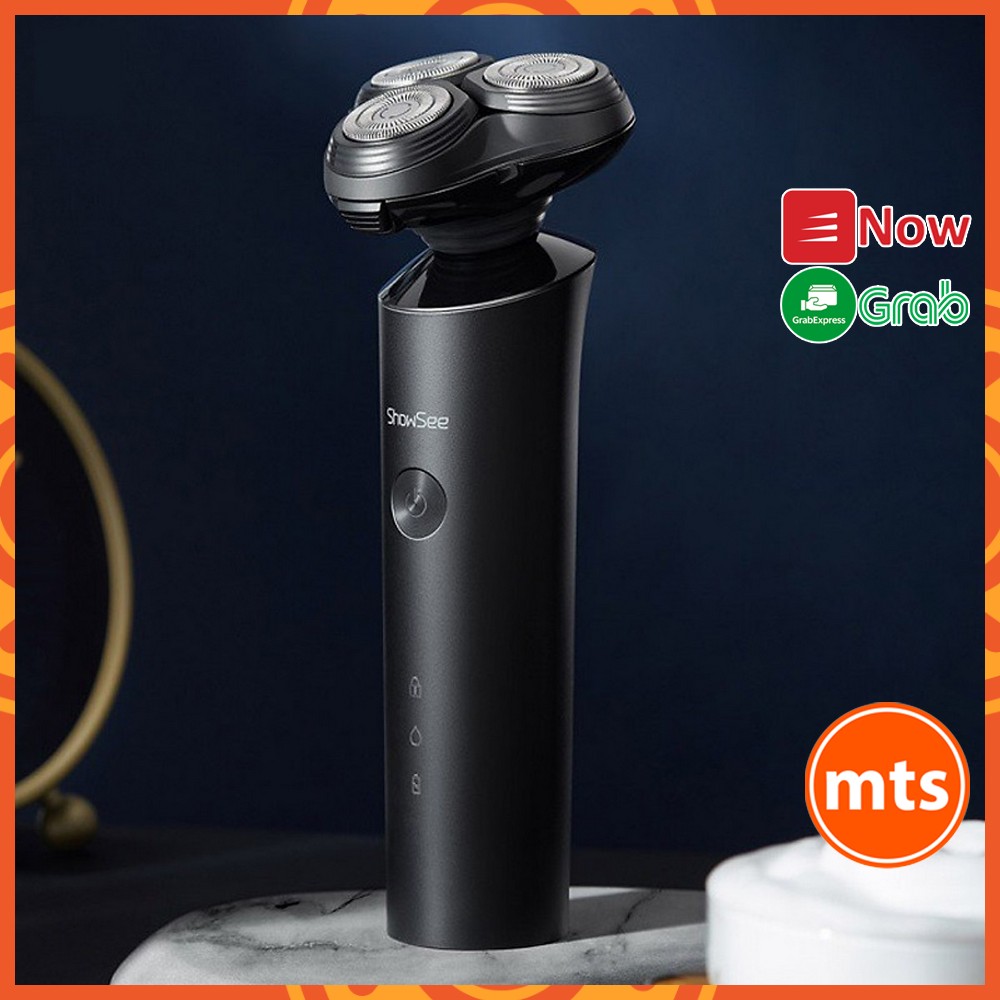 Máy cạo râu showsee f1-bk lưỡi cạo 3d kháng nước ipx7 chính hãng cao cấp - minh tín shop