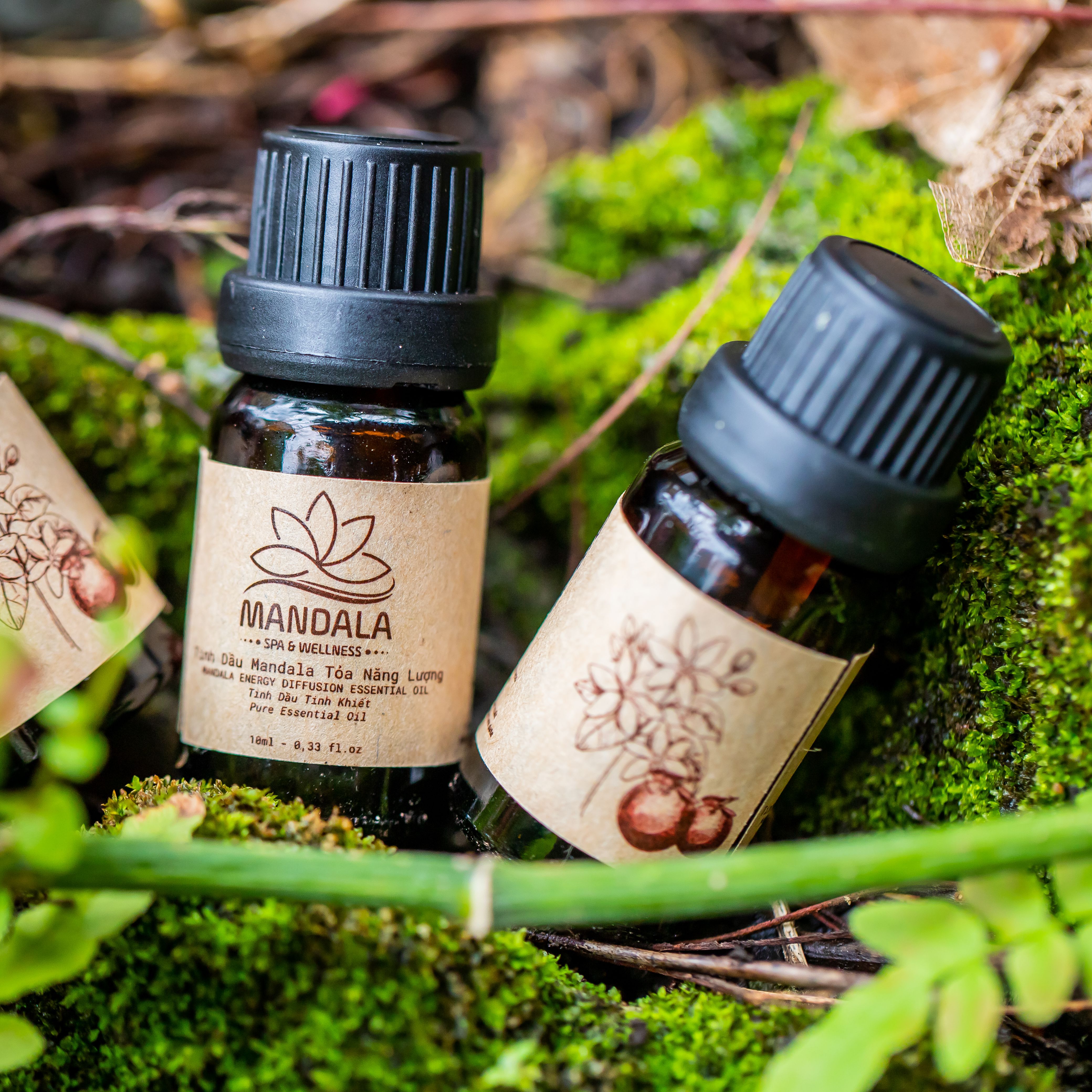 Tinh dầu nguyên chất cao cấp Mandala - An Lạc 10ml