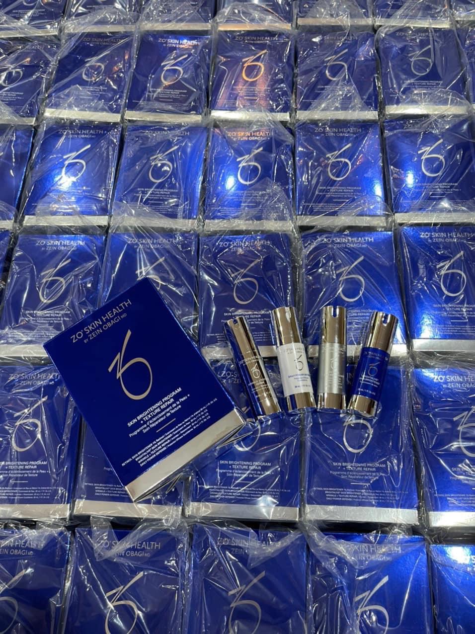 Bộ sản phẩm ZO Skin Brightening Program + Texture Repair