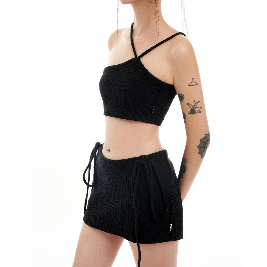 Set Áo Croptop Và Chân Váy Thắt Eo Tôn Dáng KENNEDY SET - RORA