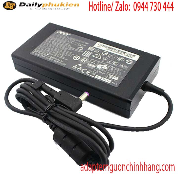 Sạc laptop Acer 19v 7.1a 135w