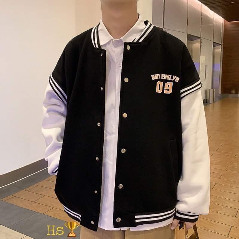 Áo bomber Unisex nam nữ Kay 09