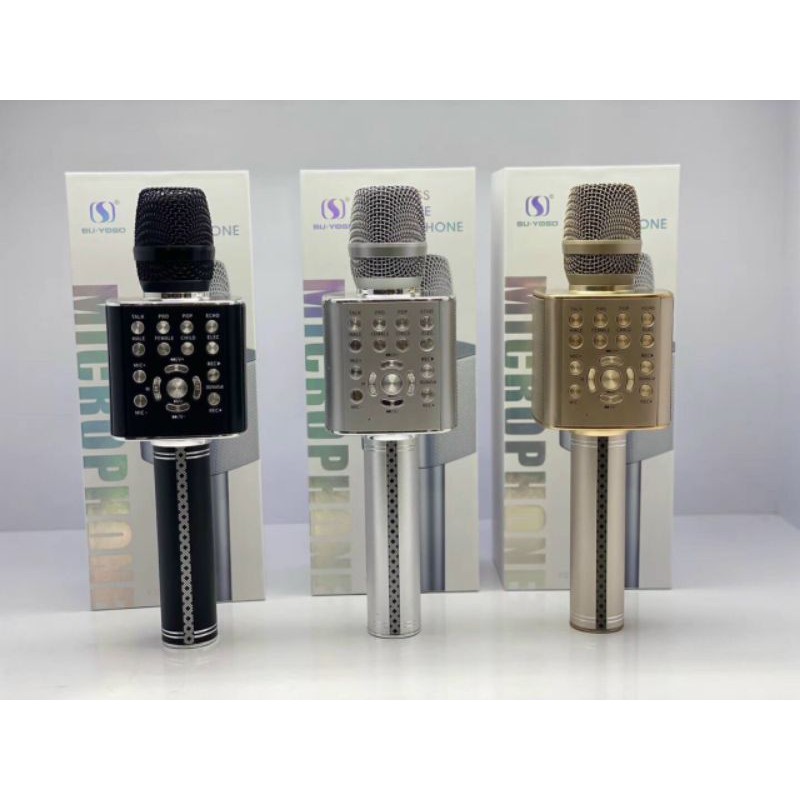 [HCM]Mic hát Karaoke Bluetooth Micro Bluetooth Hát Karaoke Không Dây Micro Karaoke bluetooth cao cấp YS 96 Nghe Nhạc Cực Hay Âm Bass Cực ĐỈnh Mic Bắt Giọng Rất Tốt Hỗ Trợ Kết Nối USB Thẻ Nhớ Cổng 3.5 Nhiều Màu Sắc BH 1 đổi 1.