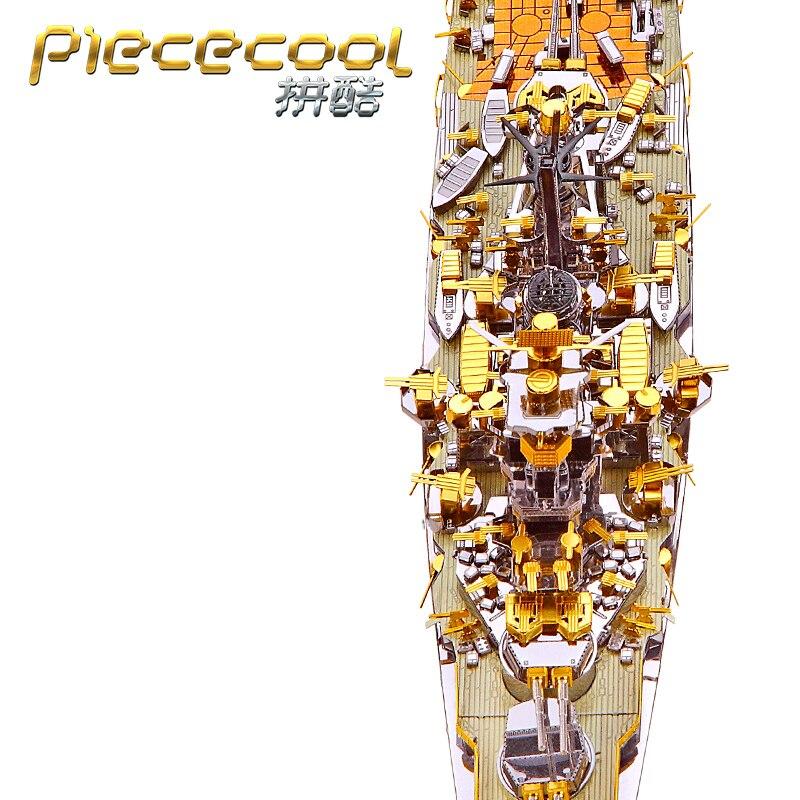 Mô hình thép 3D tự ráp Piececool Kongou Battleship