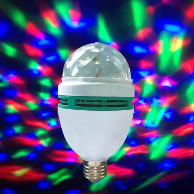 Đèn led sân khấu, đèn led vũ trường xoay 7 Màu - Chợ Sỉ